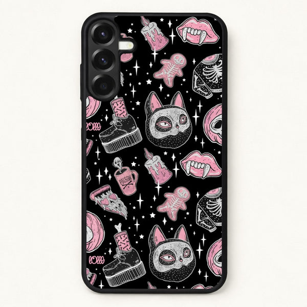 Spooks or Creeps Halloween Phone Case for Galaxy A37