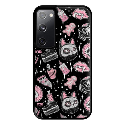 Spooks or Creeps Halloween Phone Case for Galaxy S20