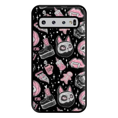 Spooks or Creeps Halloween Phone Case for Galaxy S10 Plus