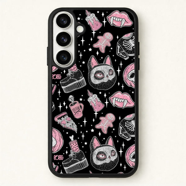 Spooks or Creeps Halloween Phone Case for Galaxy S26 Plus