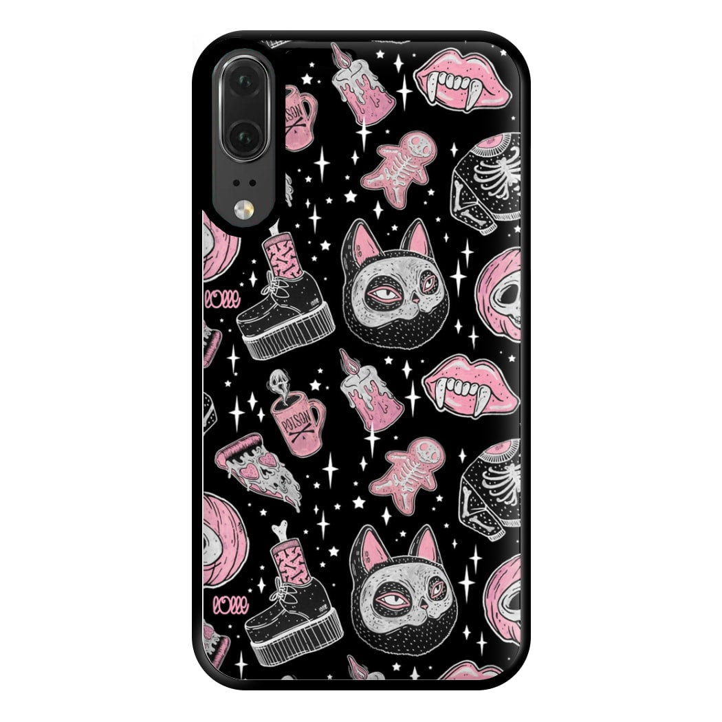 Spooks or Creeps Halloween Phone Case for Huawei P20