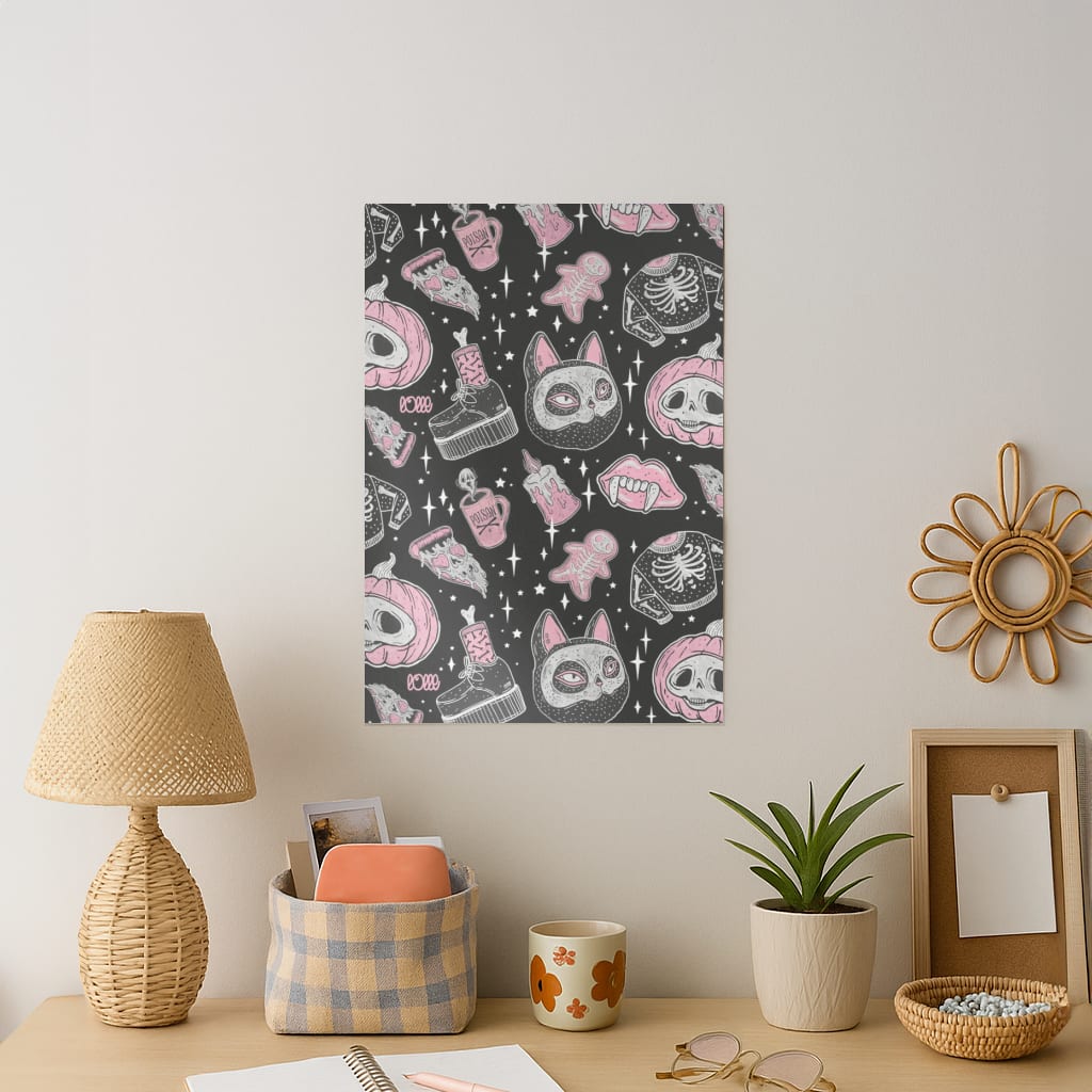 Spooks or Creeps Halloween Art Print