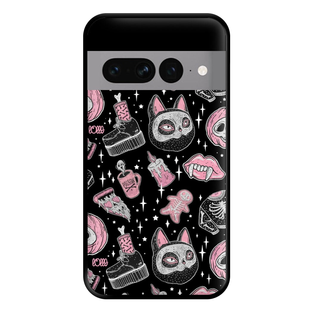 Spooks or Creeps Halloween Phone Case for Google Pixel 7 Pro