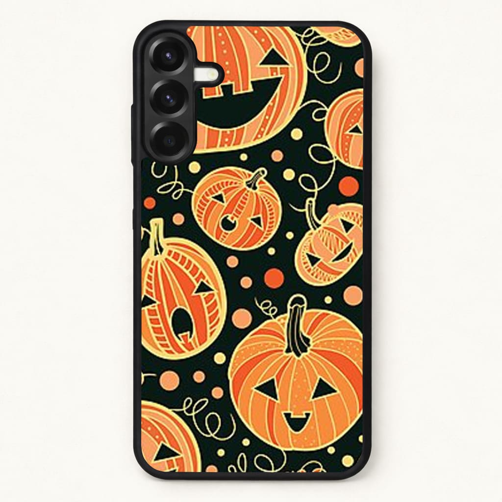 Pumpkin Pattern Phone Case for Galaxy A37