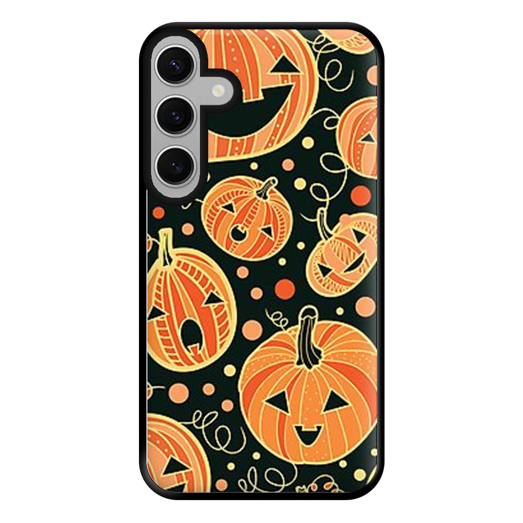 Pumpkin Pattern Phone Case for Galaxy S24FE