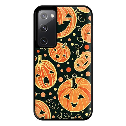 Pumpkin Pattern Phone Case for Galaxy S20FE