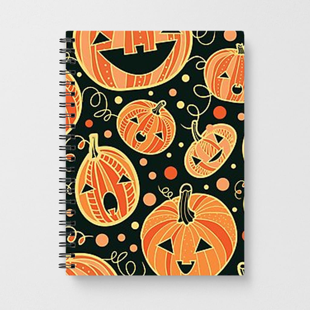 Pumpkin Pattern Notebook