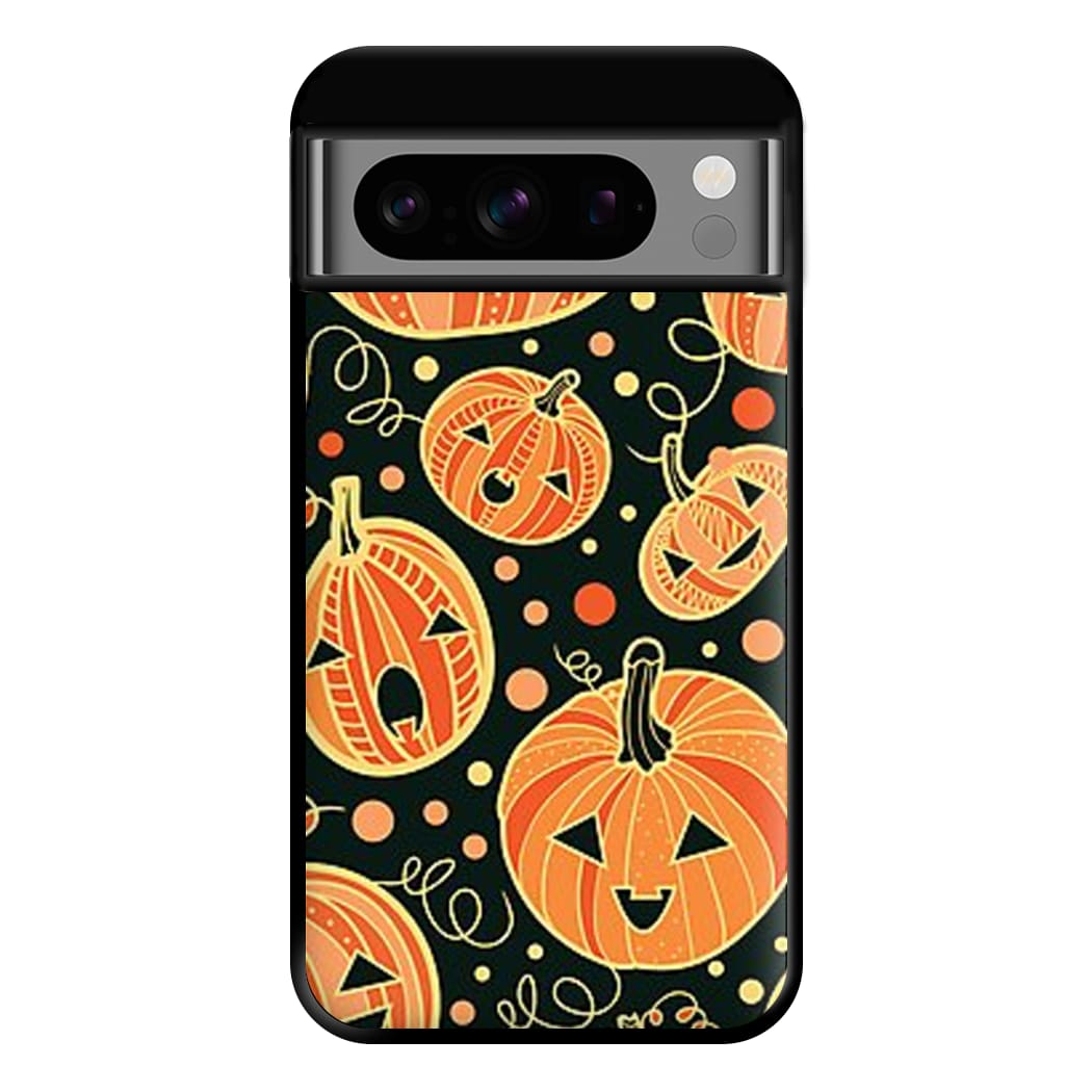 Pumpkin Pattern Phone Case for Google Pixel 8 Pro