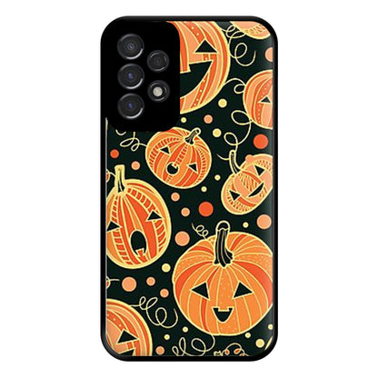 Pumpkin Pattern Phone Case for Galaxy A53