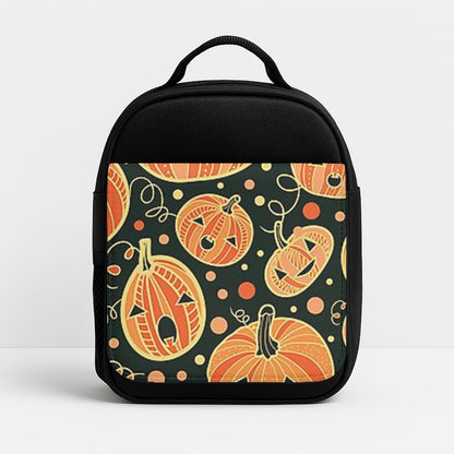 Pumpkin Pattern Insulated Lunchbox