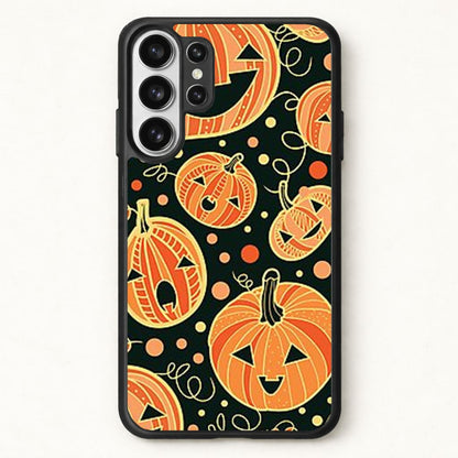 Pumpkin Pattern Phone Case for Galaxy S26 Ultra