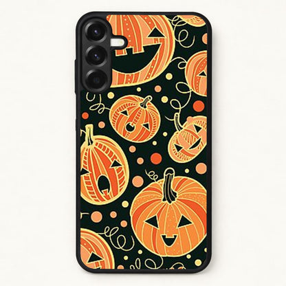 Pumpkin Pattern Phone Case for Galaxy A57