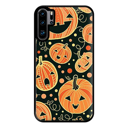 Pumpkin Pattern Phone Case for Huawei P30 Pro