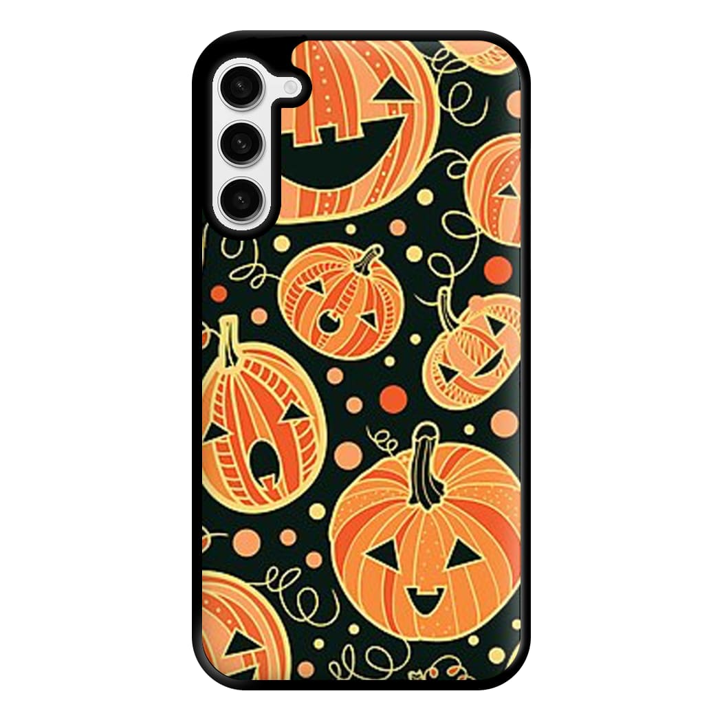 Pumpkin Pattern Phone Case for Galaxy S23 Plus