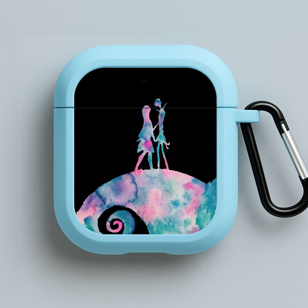 Watercolour TNBC Blue AirPods Case