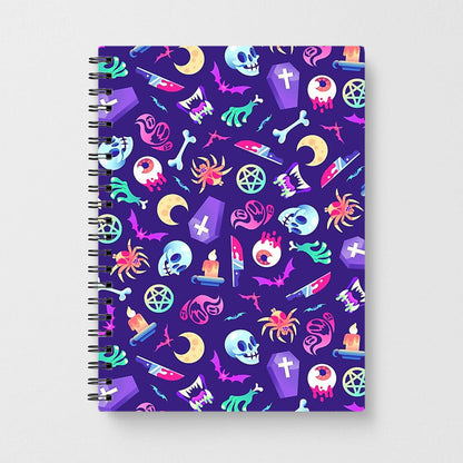 Horroriffic Halloween Pattern Notebook - Fun Cases