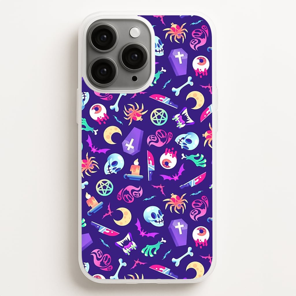 Horroriffic Halloween Pattern Phone Case