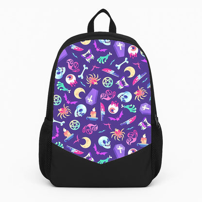 Horroriffic Halloween Pattern Backpack