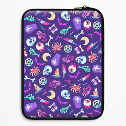 Horroriffic Halloween Pattern Universal Laptop Sleeve