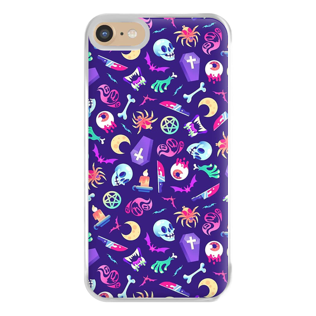 Horroriffic Halloween Pattern Phone Case for iPhone 6 / 7 / 8 / SE