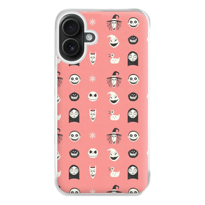 TNBC Pattern Phone Case for iPhone 16 Plus