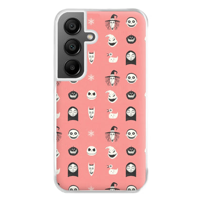 TNBC Pattern Phone Case for Galaxy A55