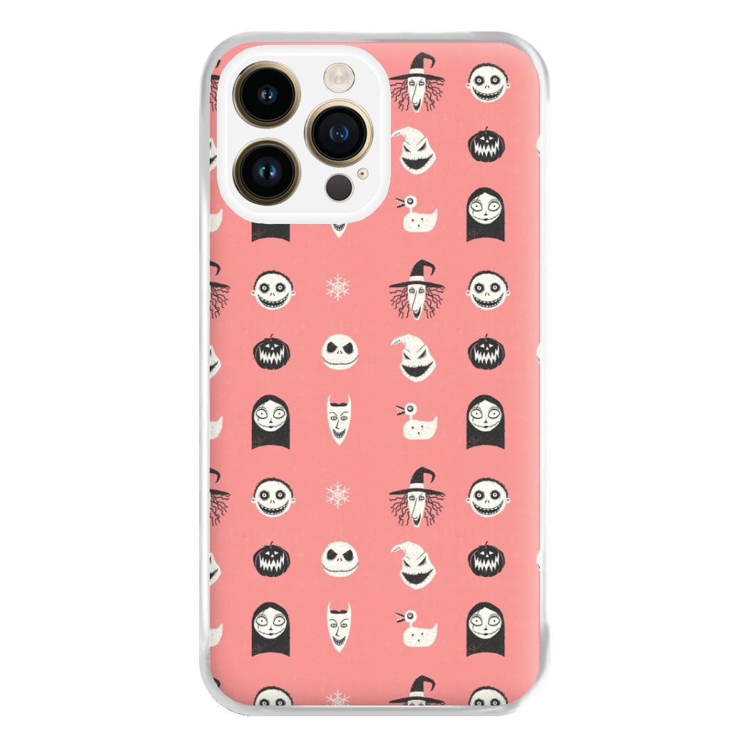 TNBC Pattern Phone Case for iPhone 14 Pro Max