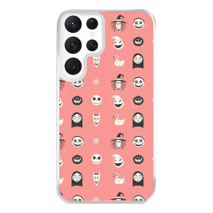 TNBC Pattern Phone Case for Galaxy S22 Ultra