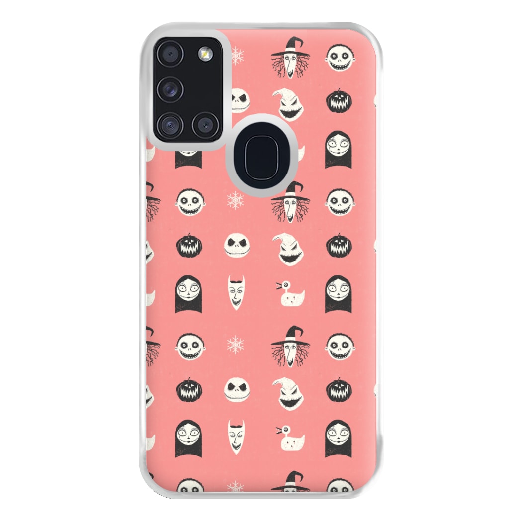 TNBC Pattern Phone Case for Galaxy A21s