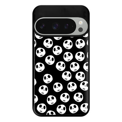 Jack Skellington Pattern - TNBC Phone Case for Google Pixel 9 Pro XL