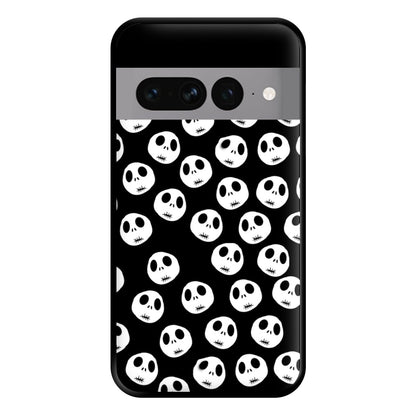 Jack Skellington Pattern - TNBC Phone Case for Google Pixel 7 Pro