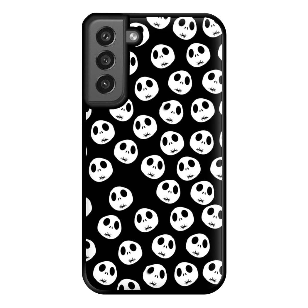 Jack Skellington Pattern - TNBC Phone Case for Galaxy S21FE