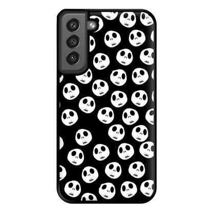 Jack Skellington Pattern - TNBC Phone Case for Galaxy S21FE