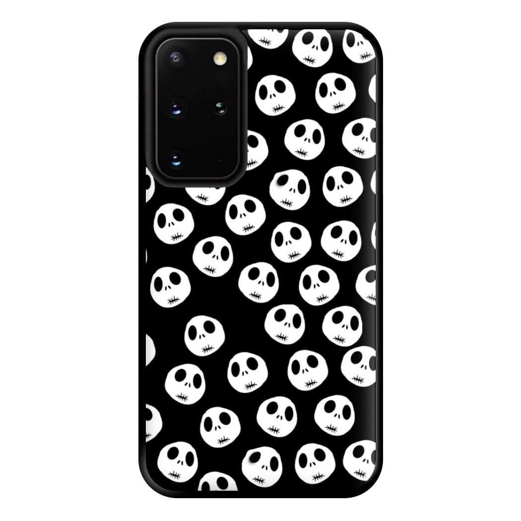 Jack Skellington Pattern - TNBC Phone Case for Galaxy S20 Plus