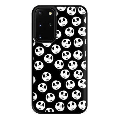 Jack Skellington Pattern - TNBC Phone Case for Galaxy S20 Plus