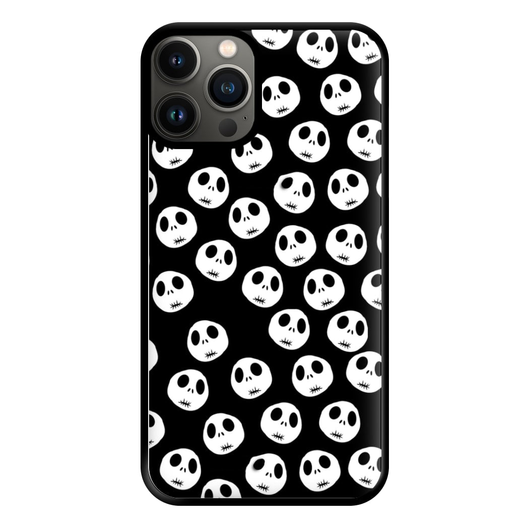 Jack Skellington Pattern - TNBC Phone Case for iPhone 13 Pro Max