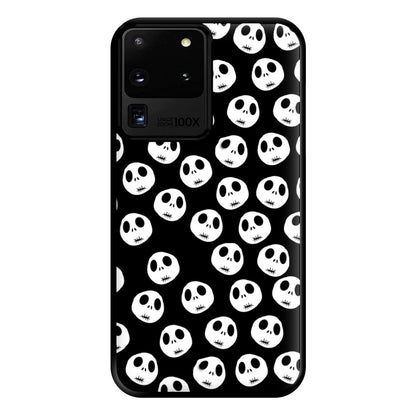 Jack Skellington Pattern - TNBC Phone Case for Galaxy S20 Ultra