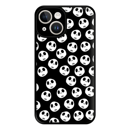 Jack Skellington Pattern - TNBC Phone Case for iPhone 14