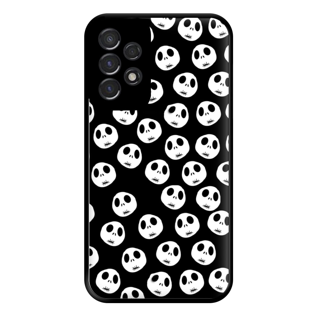 Jack Skellington Pattern - TNBC Phone Case for Galaxy A53