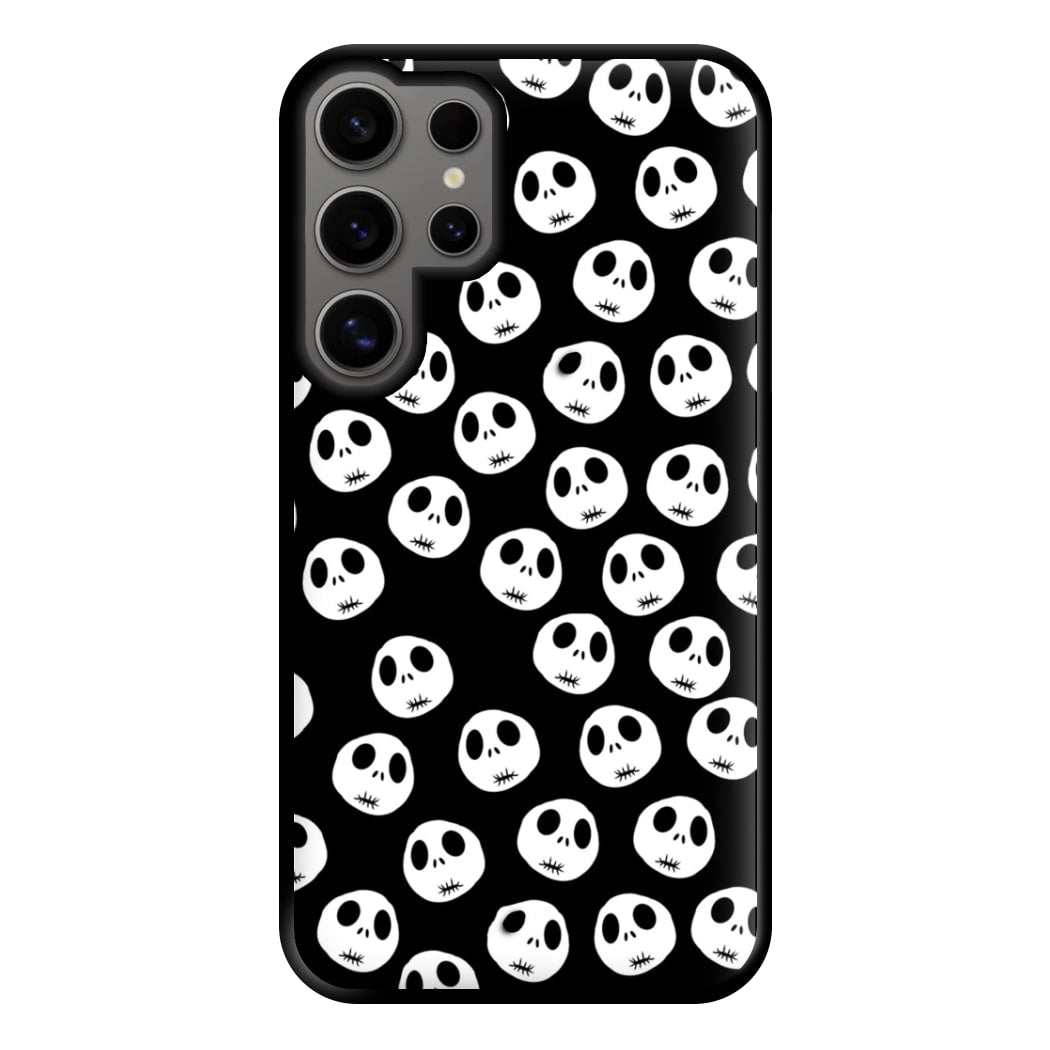 Jack Skellington Pattern - TNBC Phone Case for Galaxy S24 Ultra