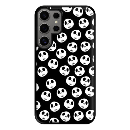 Jack Skellington Pattern - TNBC Phone Case for Galaxy S24 Ultra