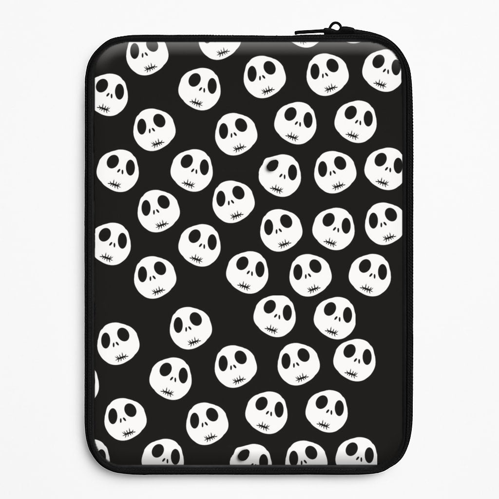 Jack Skellington Pattern - TNBC Laptop Sleeve