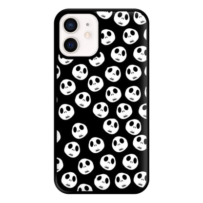 Jack Skellington Pattern - TNBC Phone Case for iPhone 13 Mini