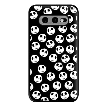 Jack Skellington Pattern - TNBC Phone Case for Galaxy S10e