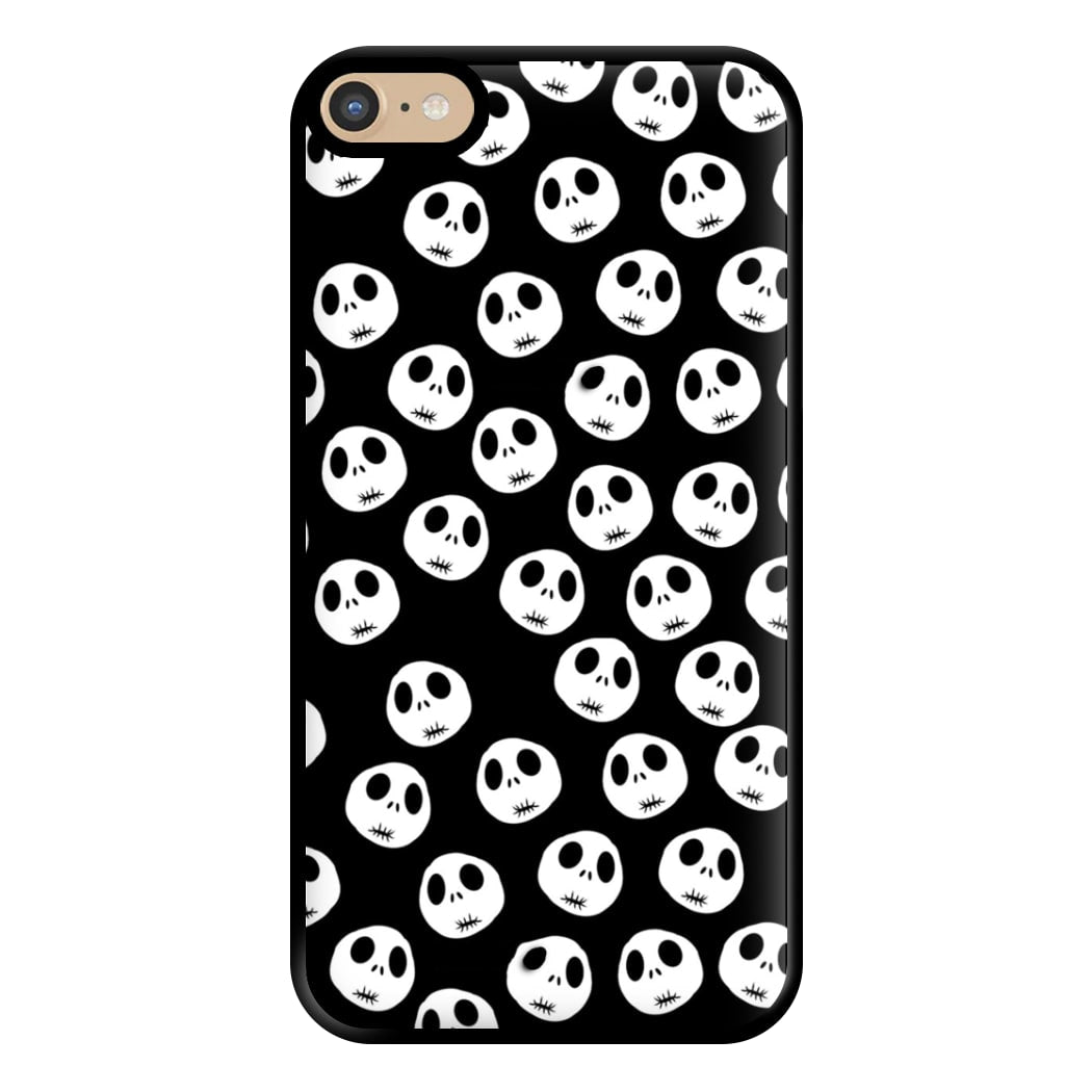 Jack Skellington Pattern - TNBC Phone Case for iPhone 6 Plus / 7 Plus / 8 Plus