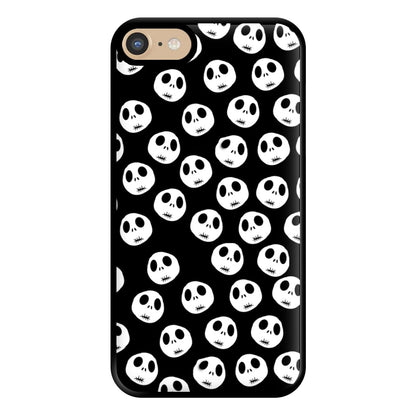 Jack Skellington Pattern - TNBC Phone Case for iPhone 6 / 7 / 8 / SE