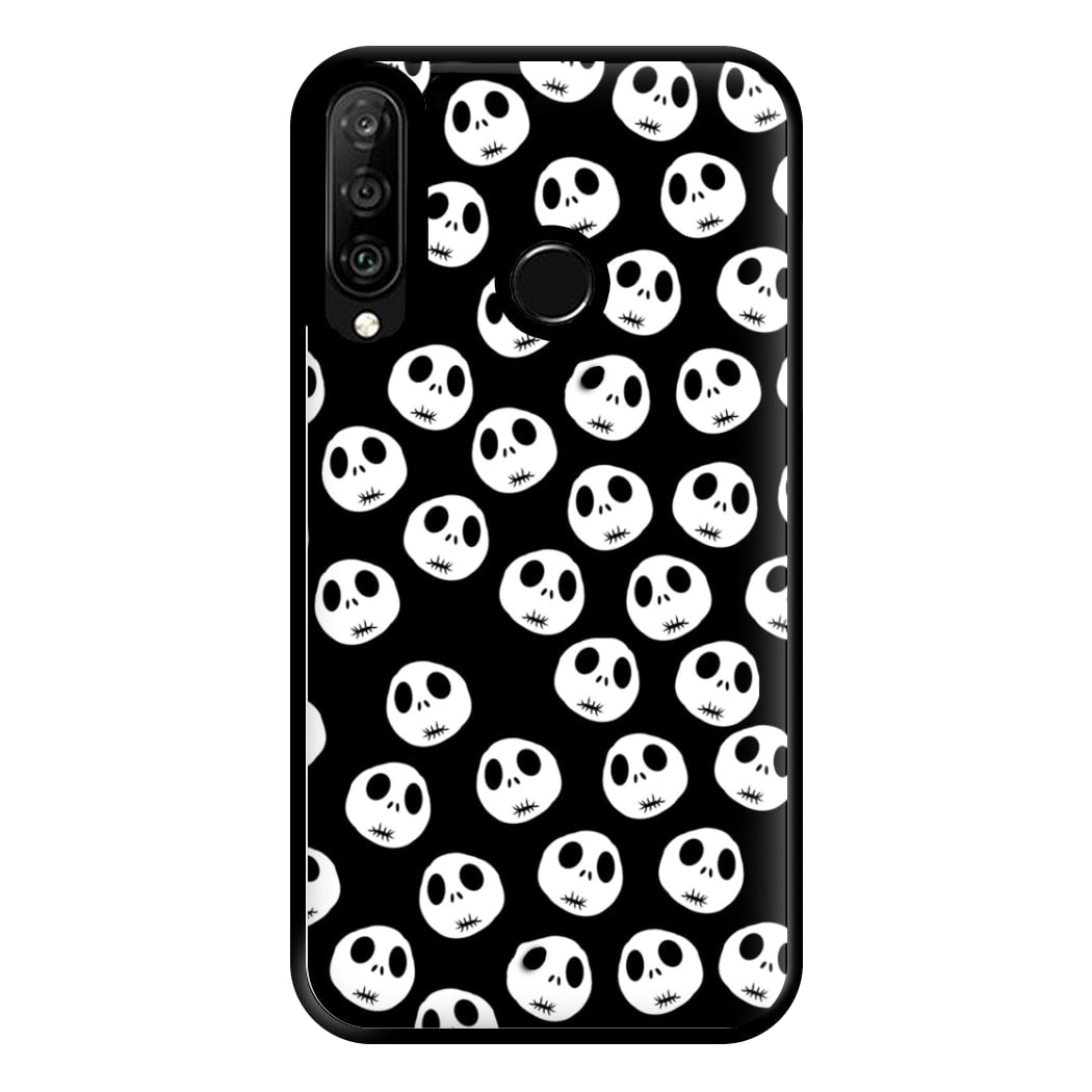 Jack Skellington Pattern - TNBC Phone Case for Huawei P30 Lite