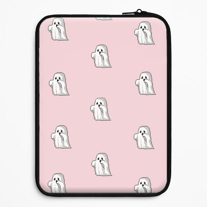 Pastel Pixel Ghost Halloween Universal Laptop Sleeve