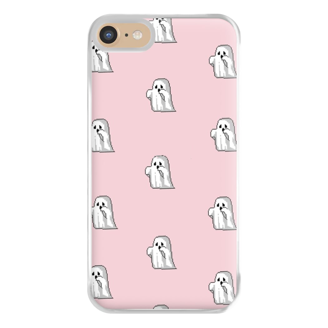 Pastel Pixel Ghost Halloween Phone Case for iPhone 6 / 7 / 8 / SE