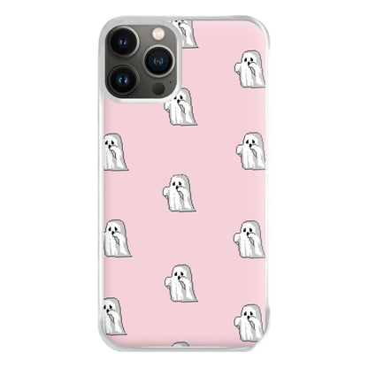 Pastel Pixel Ghost Halloween Phone Case for iPhone 11 Pro Max